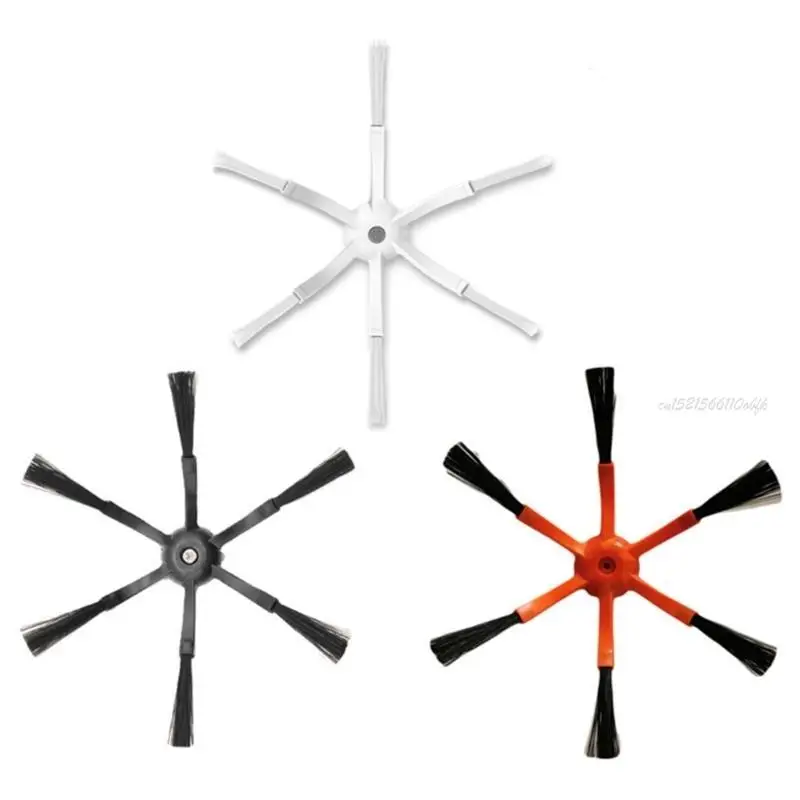 

27RB Угольная сторона инструментов для обслуживания щетки для Roborocks55 S50 1S Vacuum Cleaner 1 пара