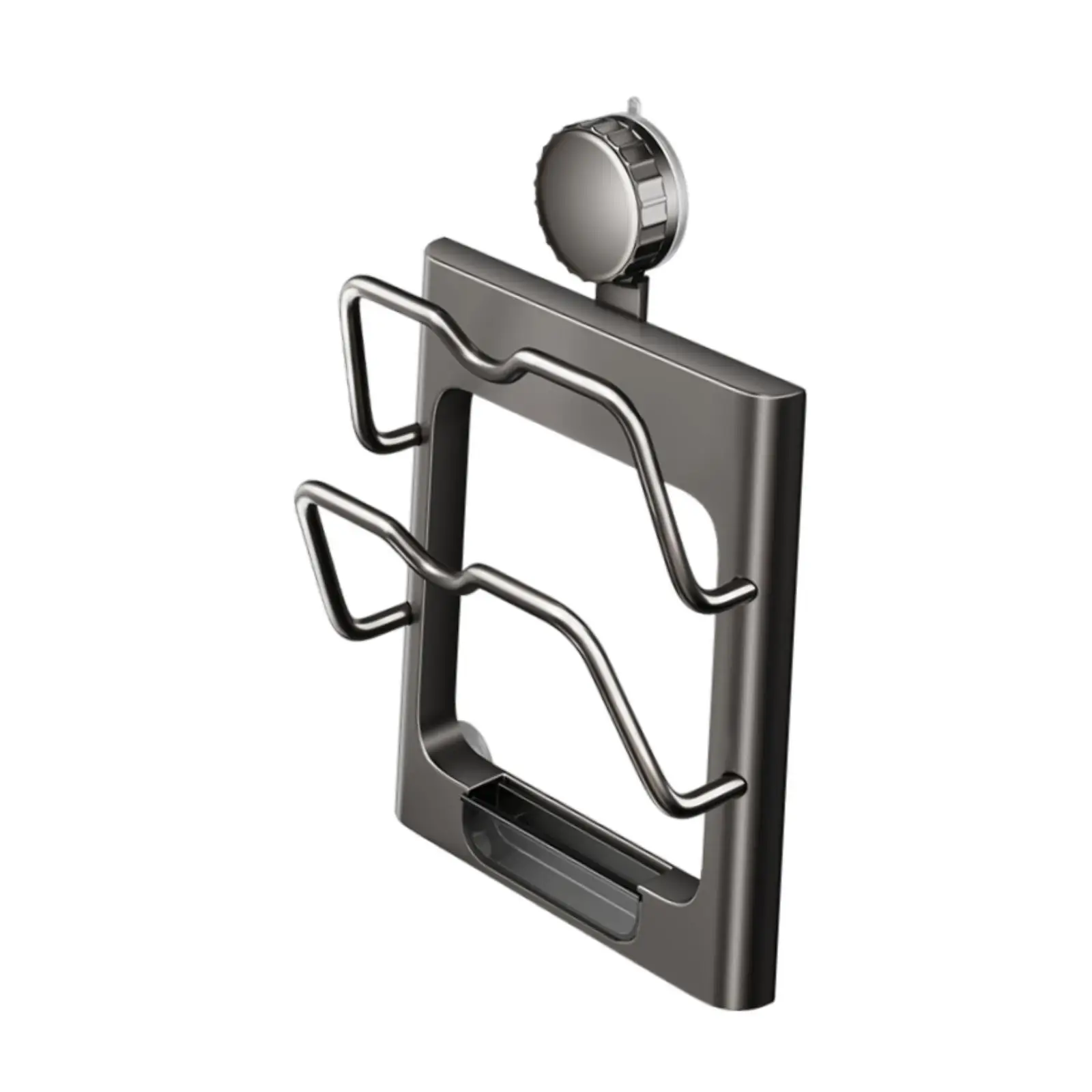 

Органайзер для крышек и посуды с дренажным поддоном, экономящий место, для хранения кастрюль, сковородок, сотейников, разделочных досок, для шкафа