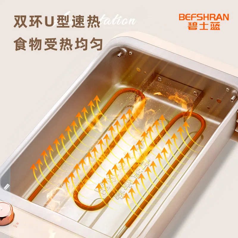 Adecuado para Bisblue, Mini máquina automática 3 en 1 para parrilla de salchichas, dormitorio de perritos calientes para el hogar, artefacto multifuncional pequeño para salsa