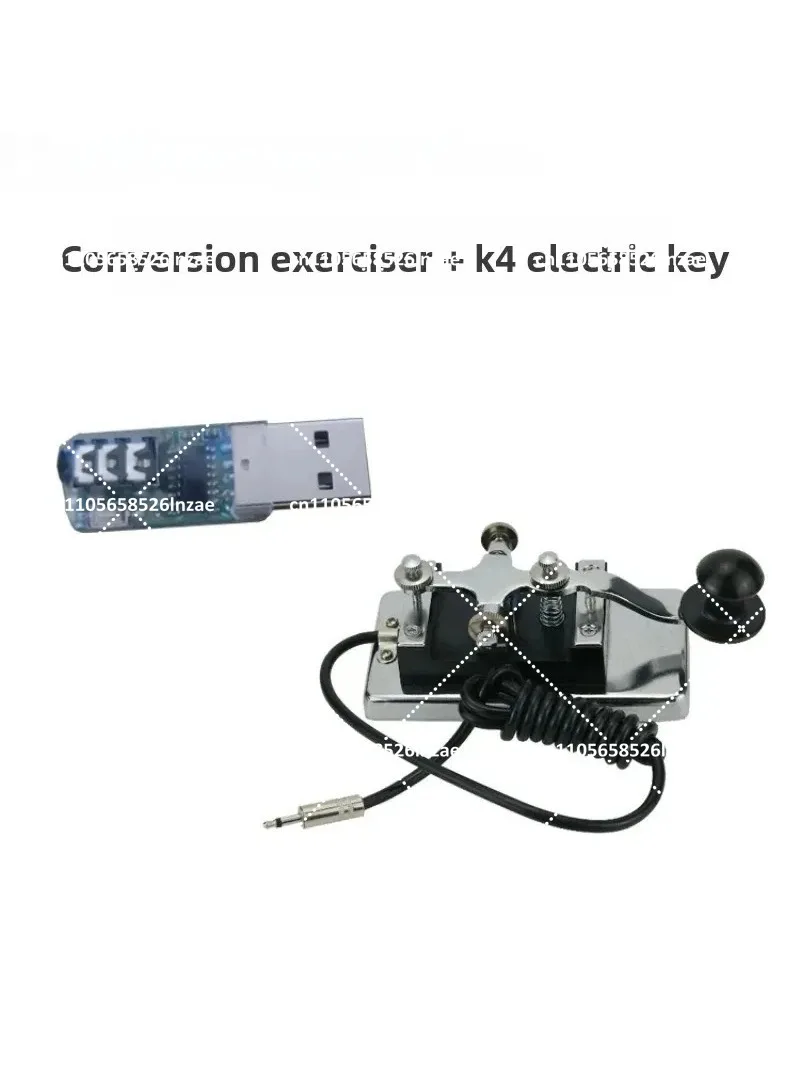 cwキー-モールス信号練習用電動自動キー-ハムラジオ電信練習用