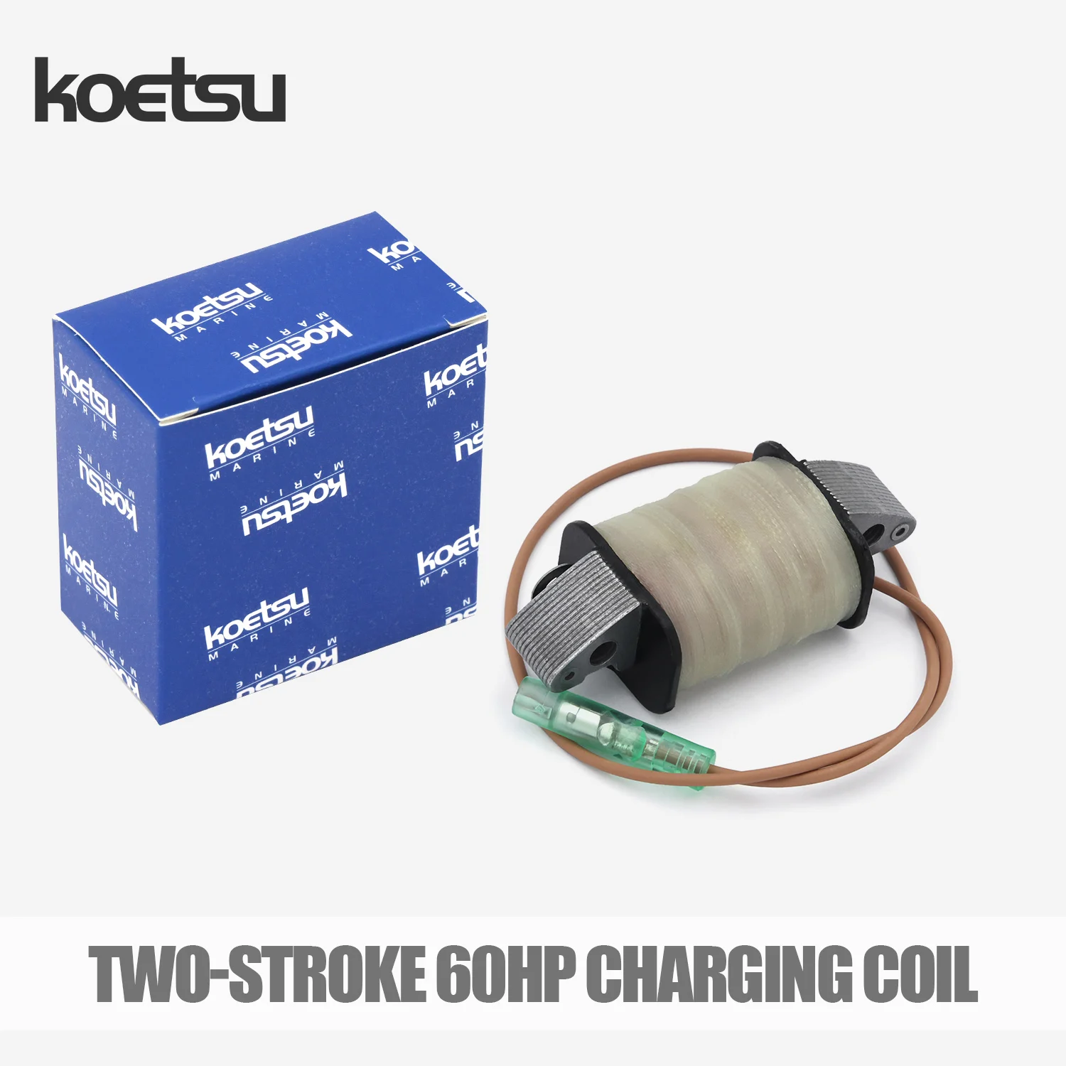 KOETSU Outboard Motor Charging Coil, Suitable for Yamaha Two-stroke 60 HP Outboard Motors, Motor Coil Accessories 6H3-85520-00