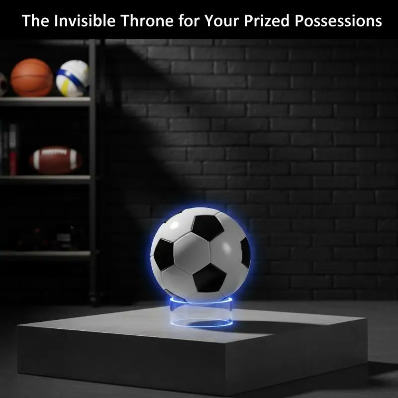 Lightweight Clear Golf Ball Storage Holder Ring Shatterproof Baseball Display Stand Rack for Outdoor Sports Event Display