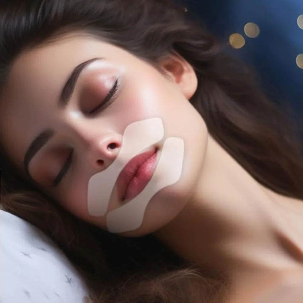2Pcs Overnight Lip Wrinkle Smoothing Patches Reusable Wrinkle Care Transparent Sticker Safe And Light Face Lifting Tools