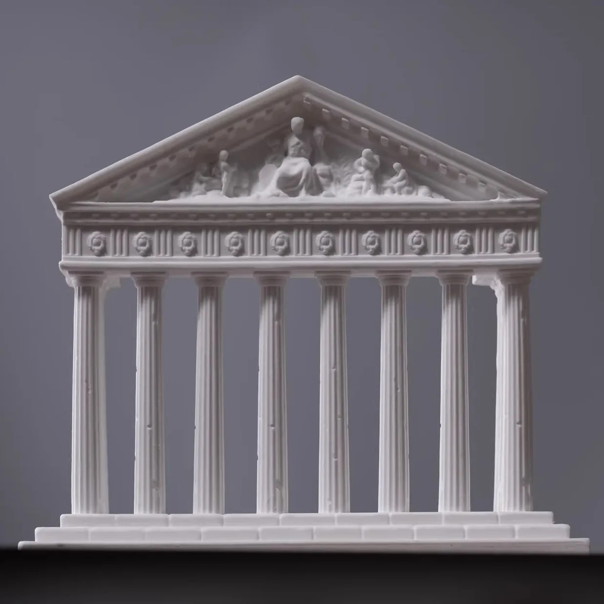 European retro style Pantheon Parthenon landscape architecture palace plaster/cement decorative art pieces