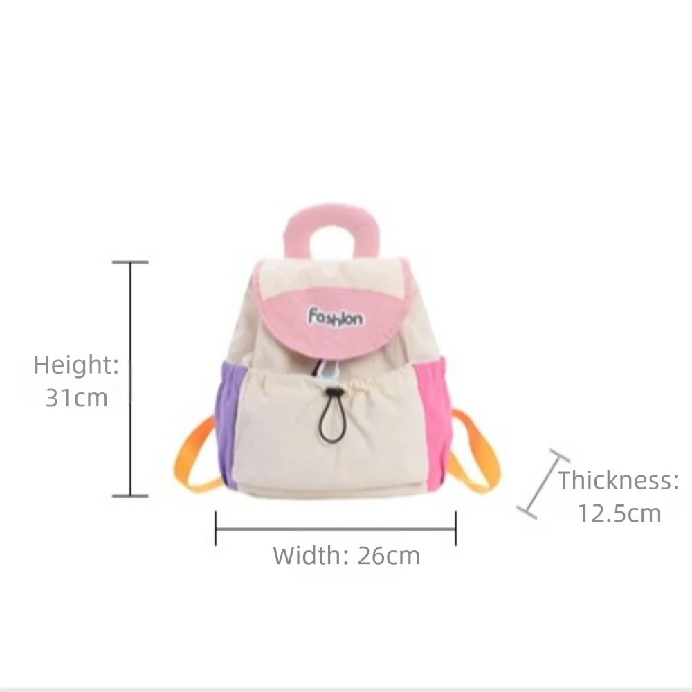 حقيبة مدرسية عصرية خفيفة الوزن للأطفال ذات سعة كبيرة ومتعددة الوظائف حقيبة كتف كاجوال محمولة #6