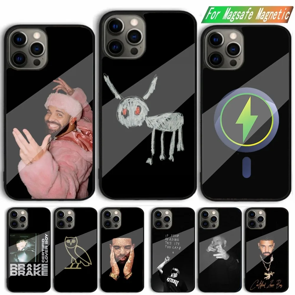 Rapper D-Drake Phone Case For iPhone 15,14,13,12,11,Plus,Pro,Max Mini Magsafe Magnetic Wireless Charging