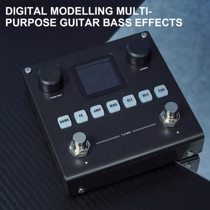 Digital Modeling Reverberation Effectors Digital Reverbs Pedal Guitar Effect Pedal 80 Editable Presets Guitar Accessory