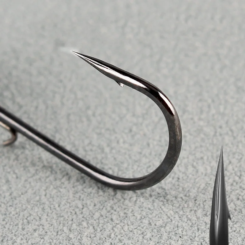 Kleiner Blei-Jigkopfhaken Black Pit 0,6g-3,5g Angelköder Verstärkter Fischhaken Set 10 Stück SALE – Detail 19
