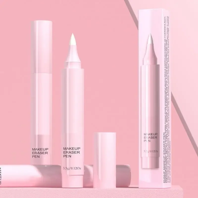 Heallor-Bolígrafo Corrector de maquillaje, maquillaje diario, Corrector preciso, herramienta de limpieza multiusos para rímel, labios y oculares