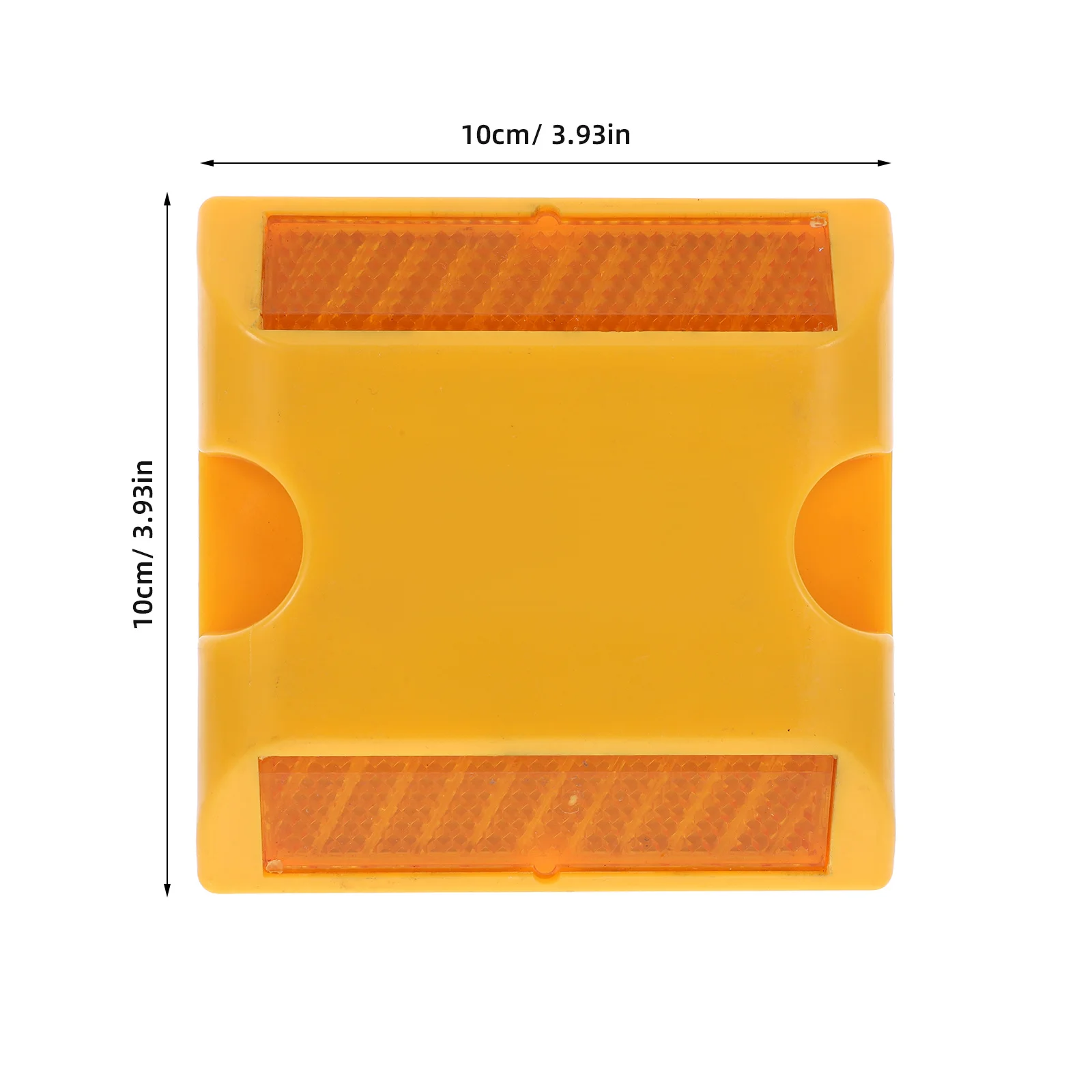 Reflective Road Studs For Highway Driveway Pavement Safety Reusable Reflectors Roadside Emergency Automotive Use