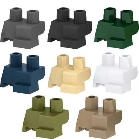 Militära MOC Byggstenar Soldater Figurer Tillbehör Armar Händer Hukben Syreflaskrör Klossar DIY Leksaker Present K015 8 best sales Lego-rör - №5