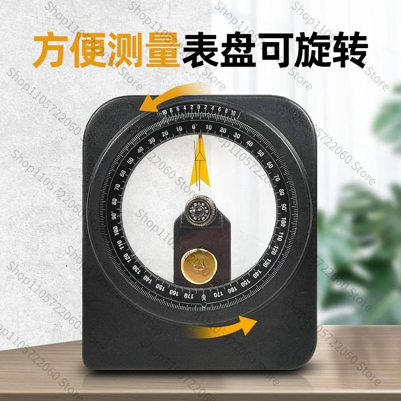 For Taiwan ECE A100 A300 Magnetic Inclinometer Protractor Magnetic Level Angle Gauge with Strong Magnet