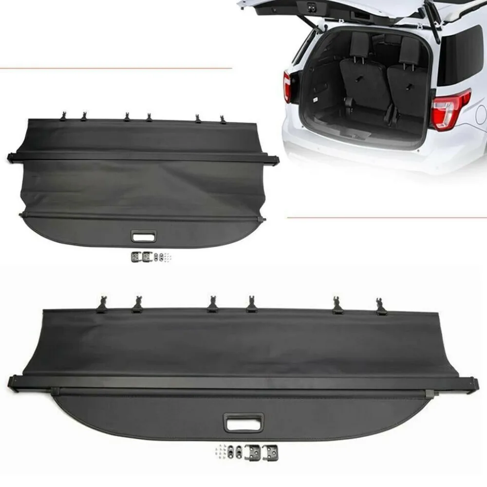 

For Ford Explorer 2011-2019 Retractable Trunk Luggage Shade Shield Cargo Cover