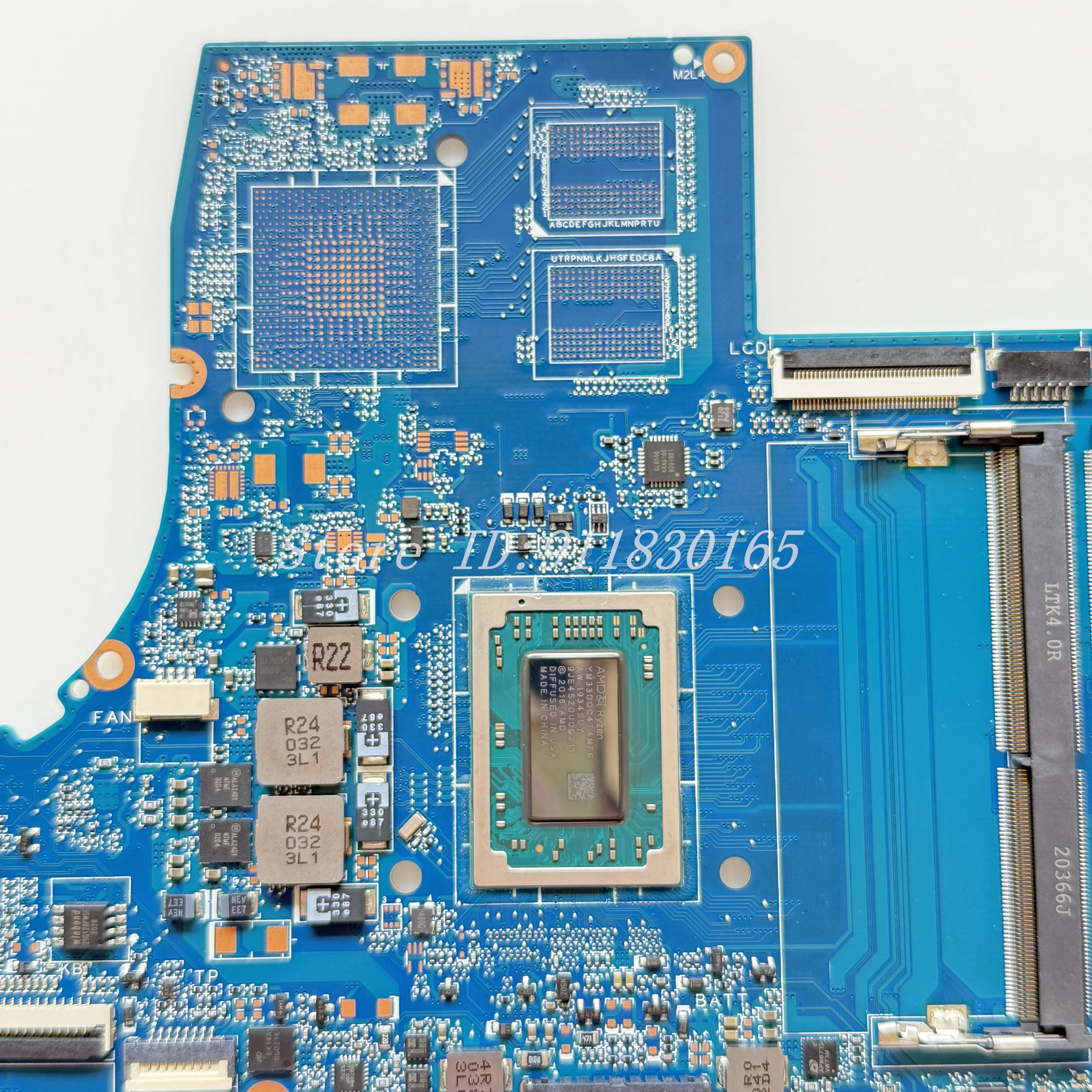For HP Pavilion 15-CW 15Z-CW TPN-Q210 G7BJ Laptop Motherboard