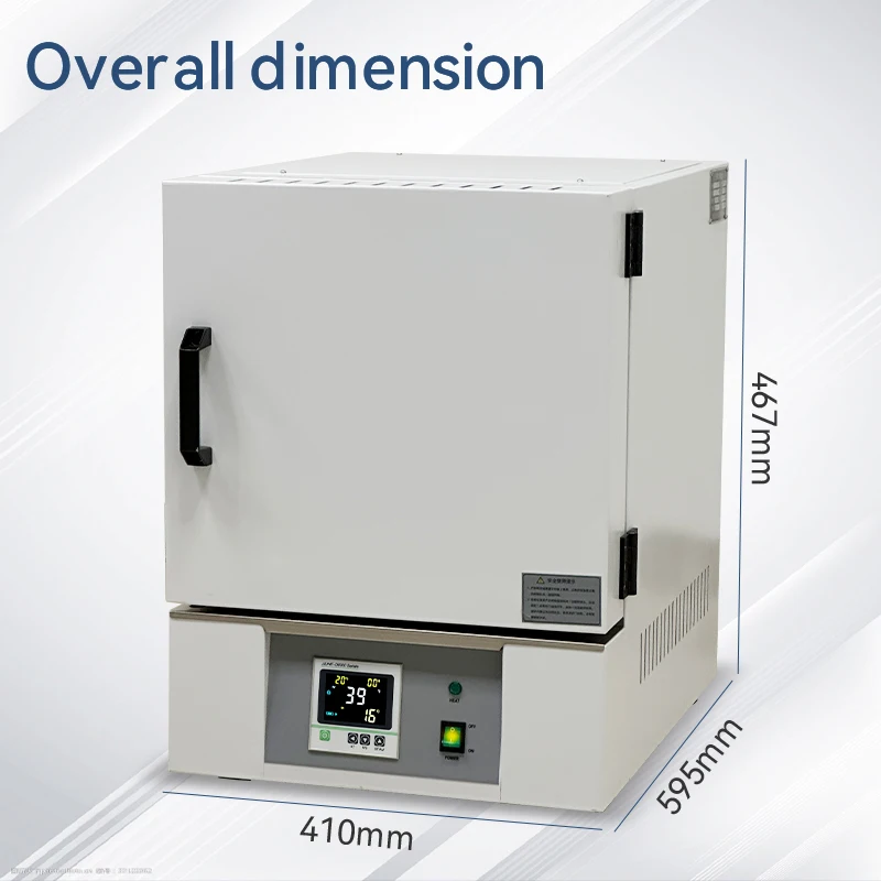 Small Piece Steels Test Machine Intelligent Series Heat Treatment Box Type  Resistance Furnace Lab