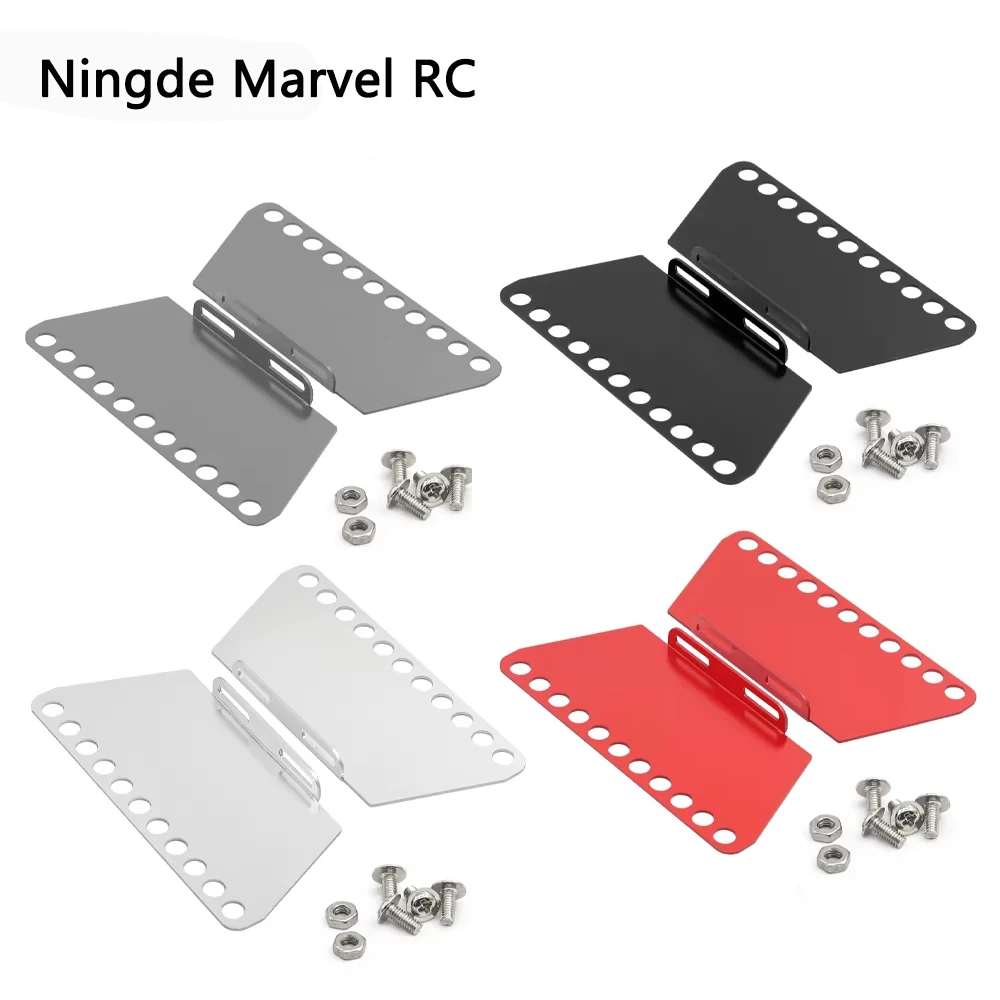 Aluminum Alloy Pedal Side Panel Sliders Are Suitable for MN78, MN, D90, D91, D99S, and MN99S 1/12 Scale Remote Control Cars.