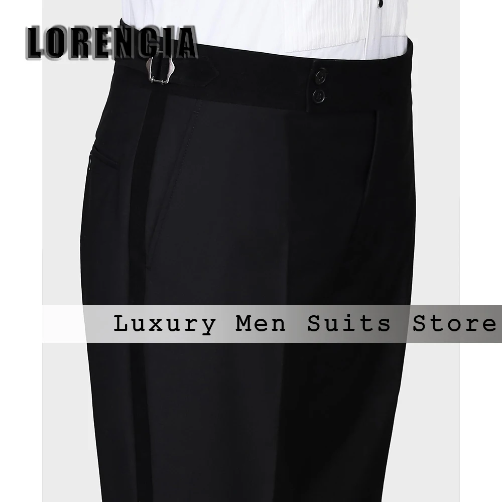Sparkly Crystal Applique Male Suit 3 Piece Shawl Collar Tuxedos Wedding Party Outfit Customized Blazer Pants trajes para hombre