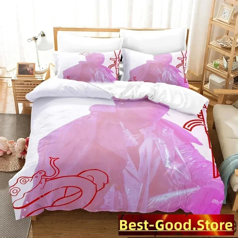 3D Print Young Thug Rapper Bedding Set Boys Girls Twin Queen King Size Duvet Cover Pillowcase Bed boys Adult Home Textileextile