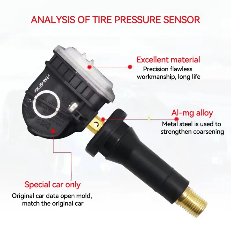 أداة فحص السيارة نظام مراقبة مستشعر ضغط الإطارات TPMS 315MHz 13598772 لسيارة شيفروليه الاعتدال كروز 2018-2023 GL8
