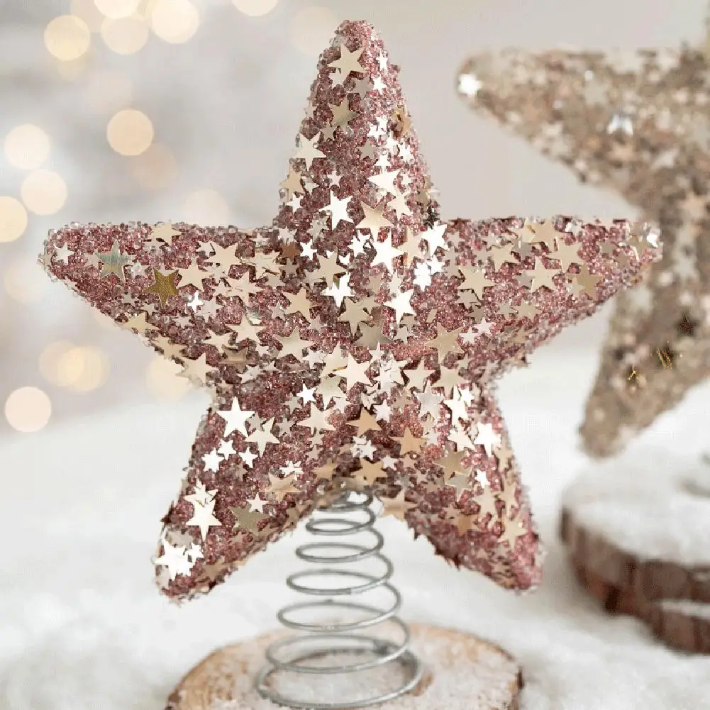 Enchanting Hollow Star Tree Topper Designed to Fit Most Christmas Trees Enhancing Your Home Decor During the Festive Season