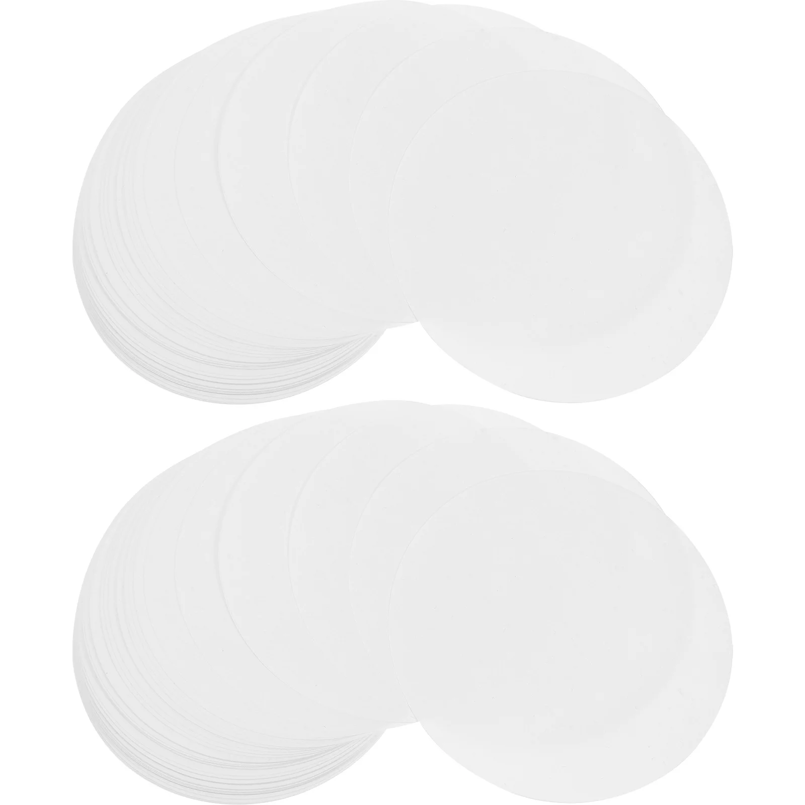 100 قطعة ورق فلتر عالي 11 سنتيمتر معدل تدفق متوسط أقراص مميزة لتطبيقات الكيمياء العامة ورق فلتر المختبر القياسي #1