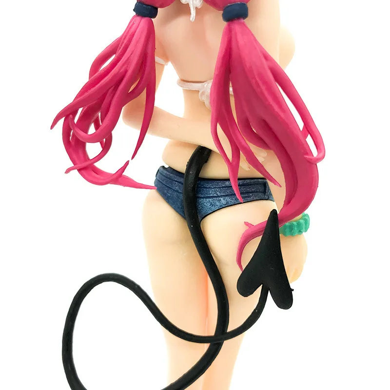 22cm Tolove Lala Satalin Deviluke posición de pie figura de Chica de Anime modelo colección de estatuas decoración de escritorio juguetes de adorno