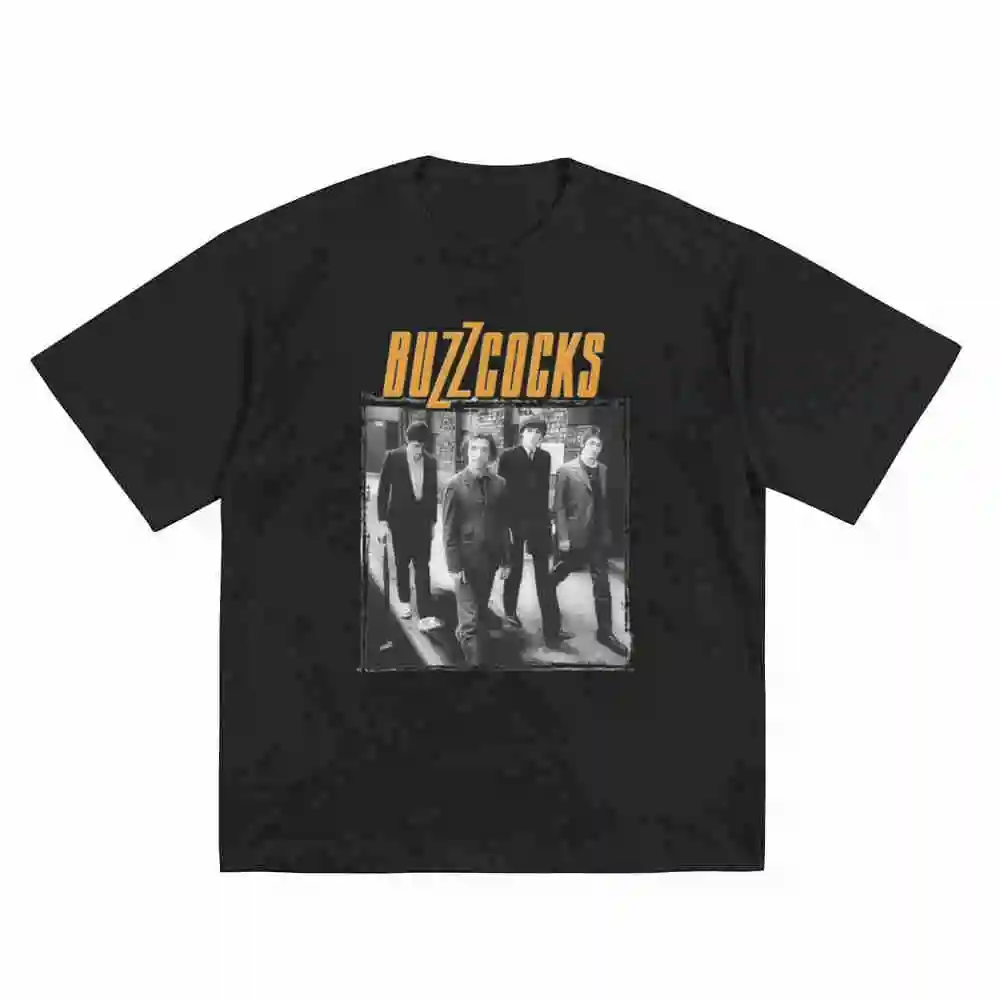 Buzzcocks Short Sleeve Tee 100% Cotton T-Shirt
