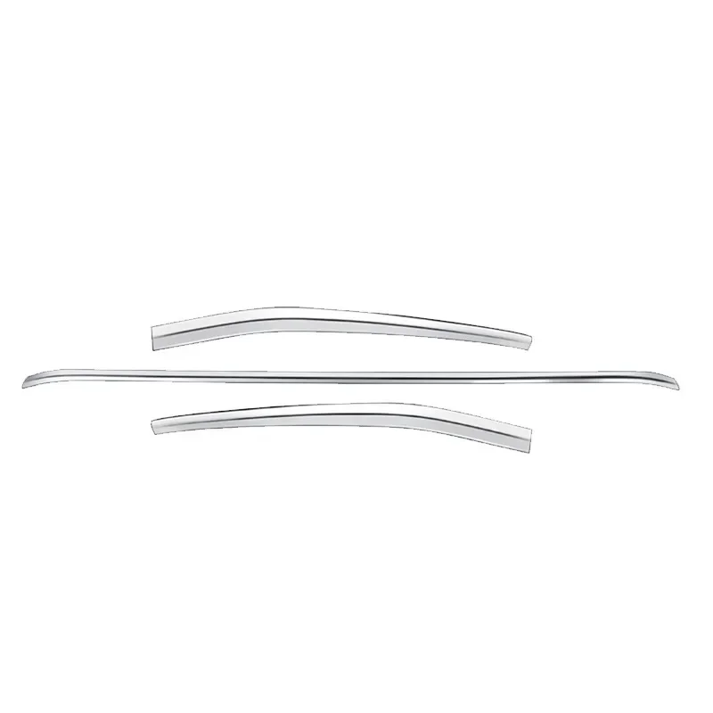 Suitable for 24 Toyota Elfa 40 series stainless steel front lip sequins ALPHARD special exterior automotive supplies