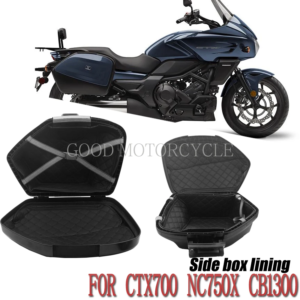 New For CTX700 NC750x CB1300 Motorcycle Rear Luggage Top Box Side Case Inner Container Bag Cover Saddlebag Side Box Lining