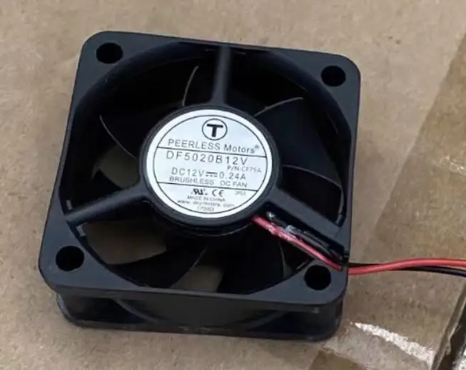 

DF5020B12V DC 12V 0.24A 50x50x20mm 2-Wire Server Cooling Fan