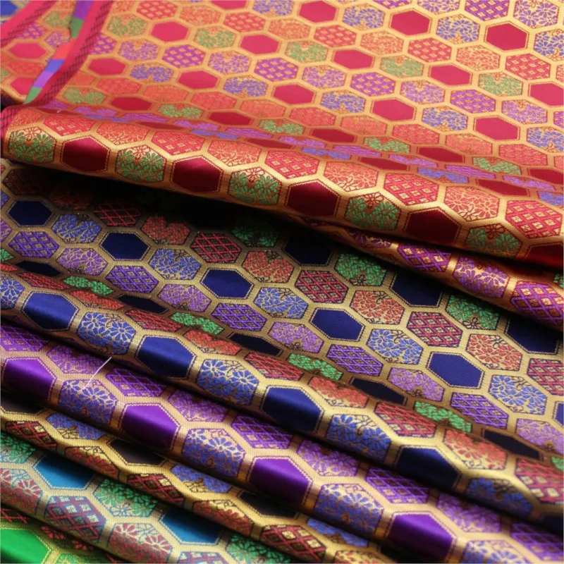 สไตล์จีนและภาพยนตร์เครื่องแต่งกายผ้าลูกไม้ตกแต่งผ้าไหมผ้า jacquard