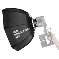 55K 22in Octagon Photography Softbox with Bowens Mount Removeable Diffuser Carrying Bag for YONGNUO YNLUX100/ YNLUX100 Pro