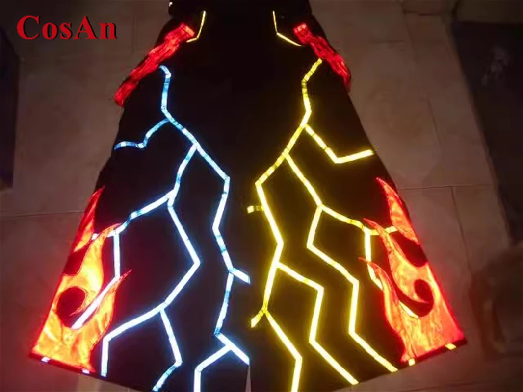 

CosAn Ghost Dance Reflective Pants Fluorescent Pants Street Hip-hop Pants Night Cosplay Costume Activity Party