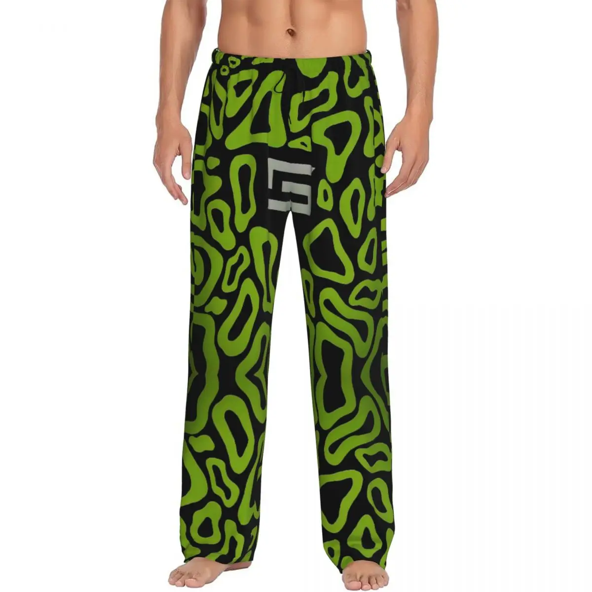 

Custom Racer Lando Norris Pajama Pants Sleepwear Men's Elastic Waistband Sleep Lounge Bottoms with Pockets