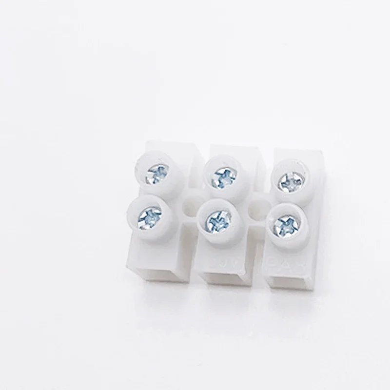 

50 шт. PA8 трехпозиционный терминал светодиодный клеммный блок потолочного светильника PA8 PP пластиковый терминал для кабеля 450 В 5A-10A ток