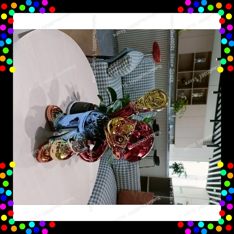 

Modern Minimalist Ceramic Duck Figurine Creative Cartoon Decor for Living Room Model Home Office Desk