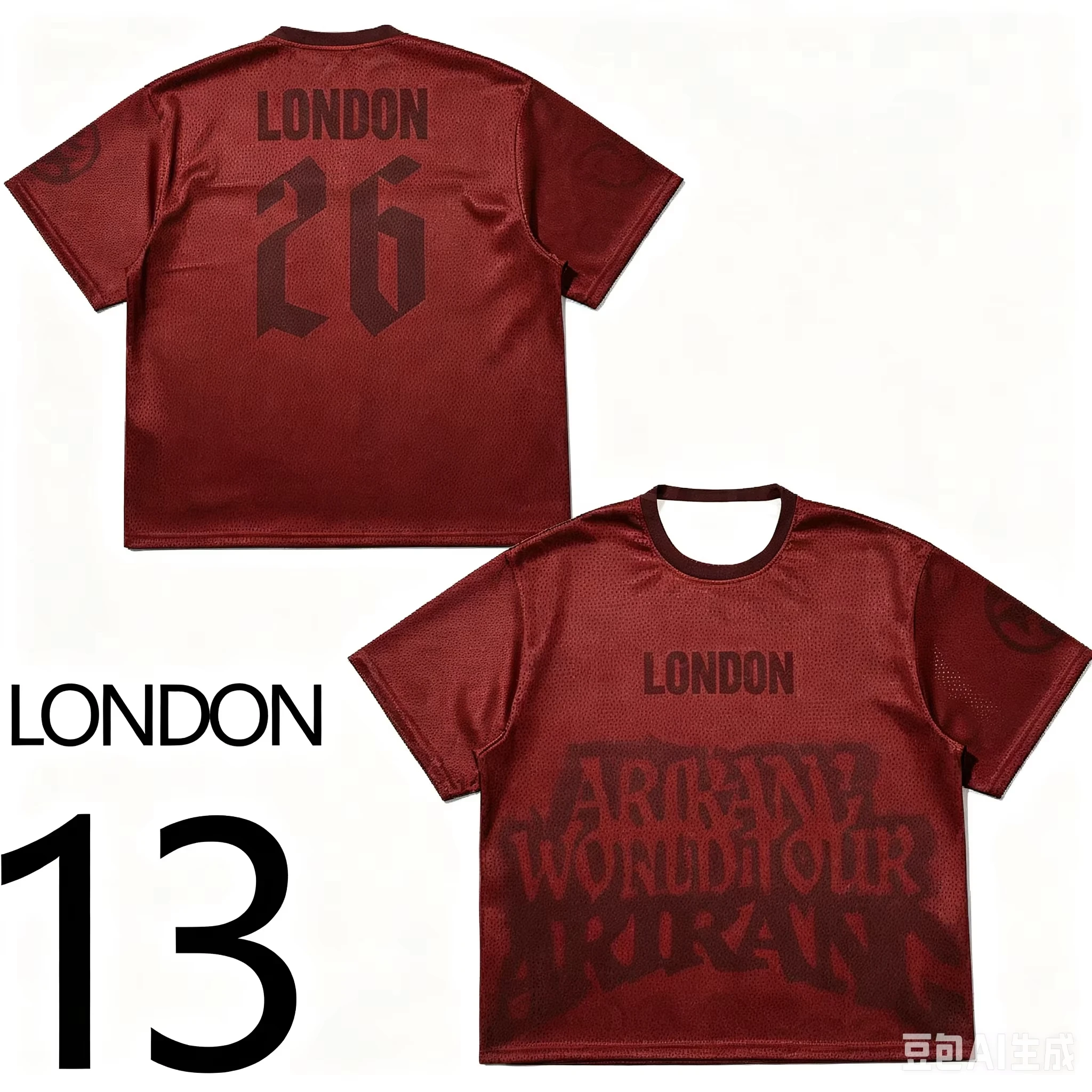 Sommer Arirang Tour City Jersey T-Shirt Sport Fußballtrikot Oberteil Herren Freizeit T-Shirt Atmungsaktives Kurzarm-Oberteil für Männer und Frauen – Detail 6