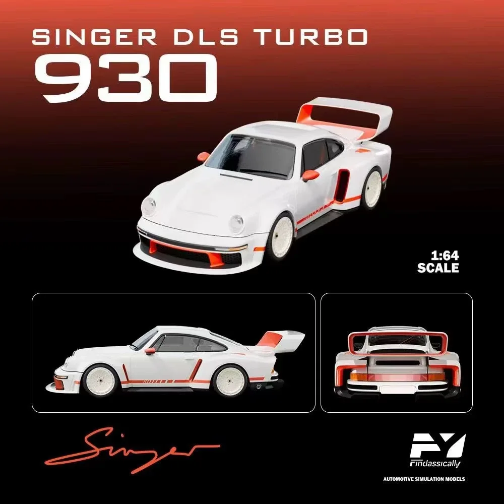 Pre-order *FY 1:64 SINGER DLS TURBO 930 Alloy car model - shipped in March