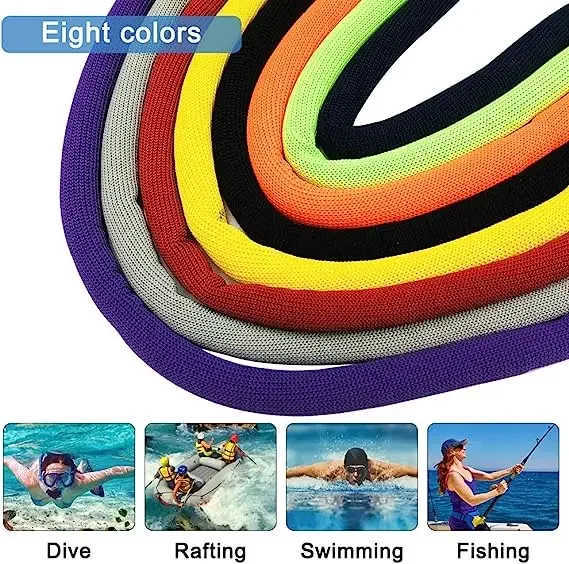 Anti-Slip Floating Foam Chain, Óculos Correias, Óculos de sol Chain Sports, Cordas, Suporte do cabo para natação, 3pcs