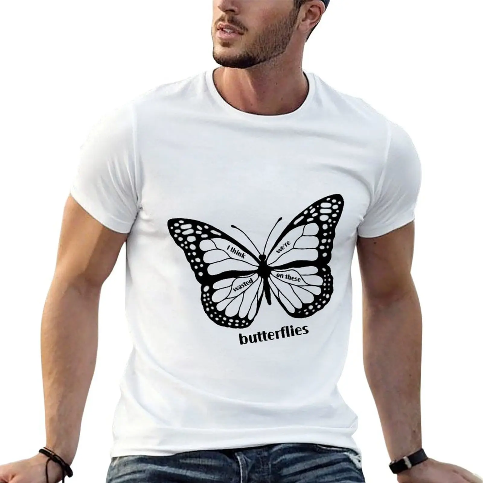 

Hold me, baby by We three T-Shirt man graphic t shirt cotton t shirts man 100% T-Shirt