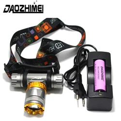 High Power LED Diving Headlamp 5 Mode Scuba Diving Flashlight IPX8 Underwater Headlight Deep Diving Tactical Flash Light