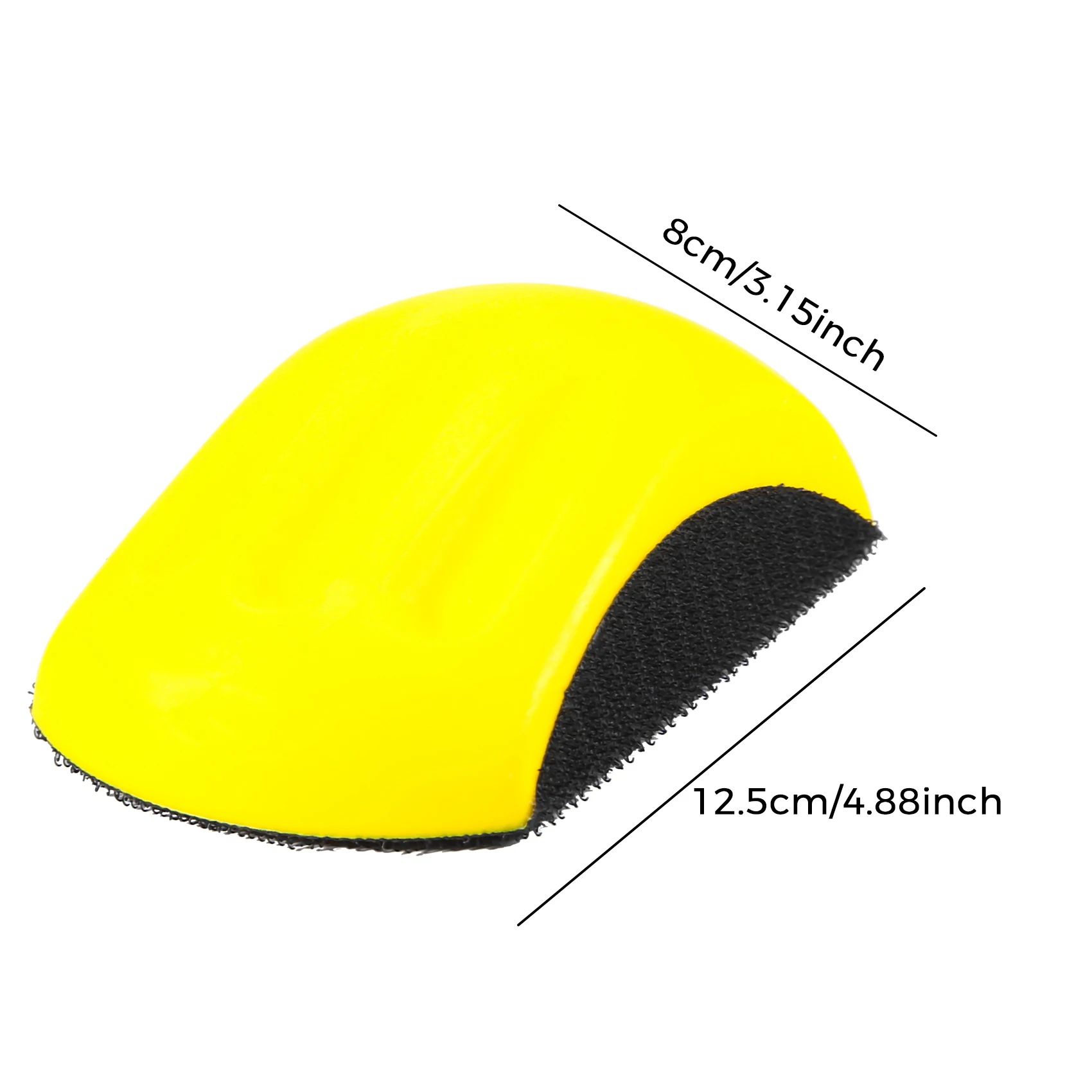 

AC62-Hand Sanding Block For Hook & Loop Sandpaper Hand Pad Polishing Pad Abrasive Tools