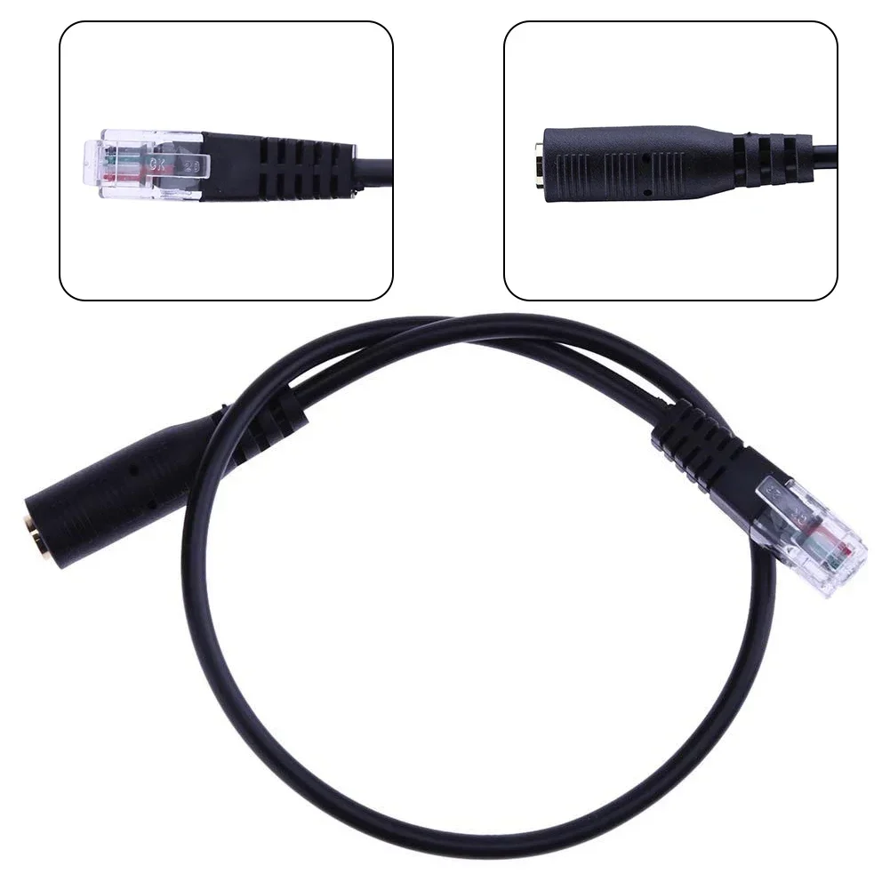 ใหม่ 3.5mmOMTP สมาร์ทโฟนชุดหูฟัง 4P4C RJ9/RJ10 อะแดปเตอร์โทรศัพท์สําหรับ Home ธุรกิจสํานักงาน Call Centers อุปกรณ์เสริม