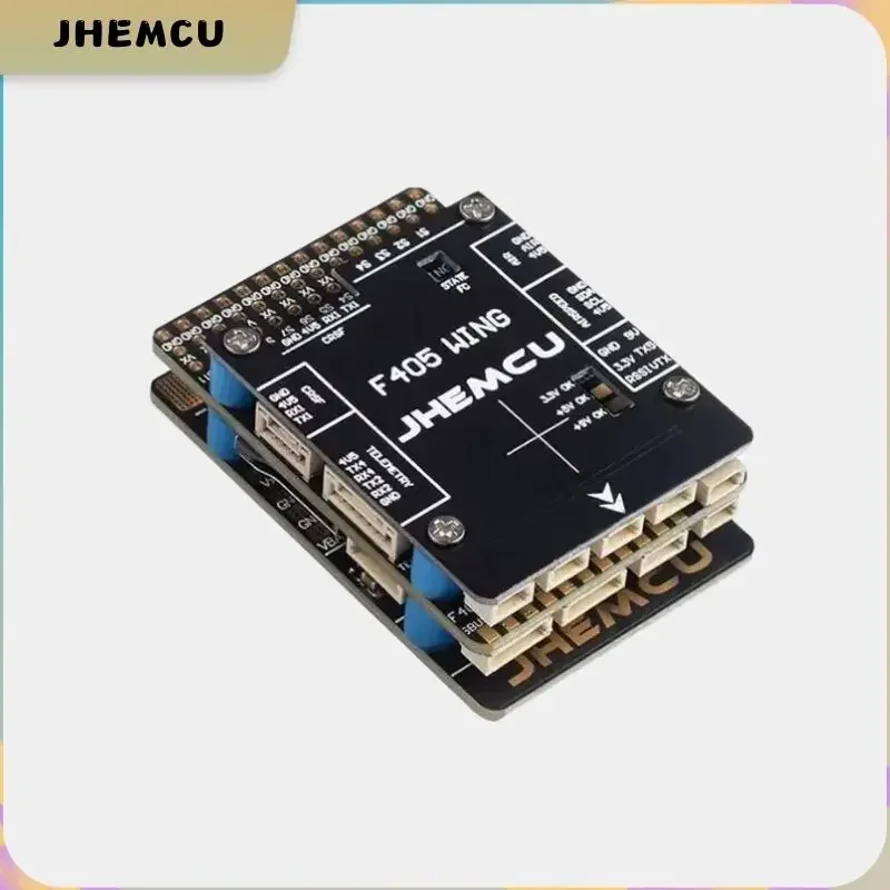 

JHEMCU F405 Wing INAV Flight Controller Built-in Barometer Gyroscope OSD Blackbox BEC for RC Airplane Fixed-Wing