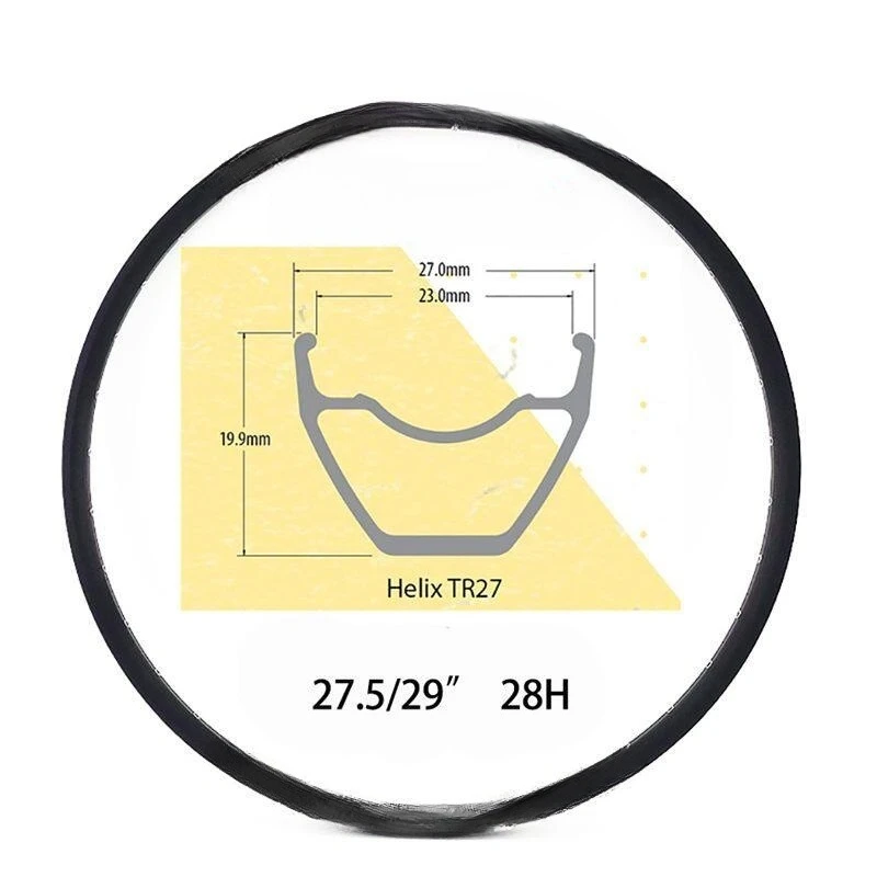 TR27 26/27.5/29 Inch Quasi-vacuum Mountain Bike Ring 28/32 Hole