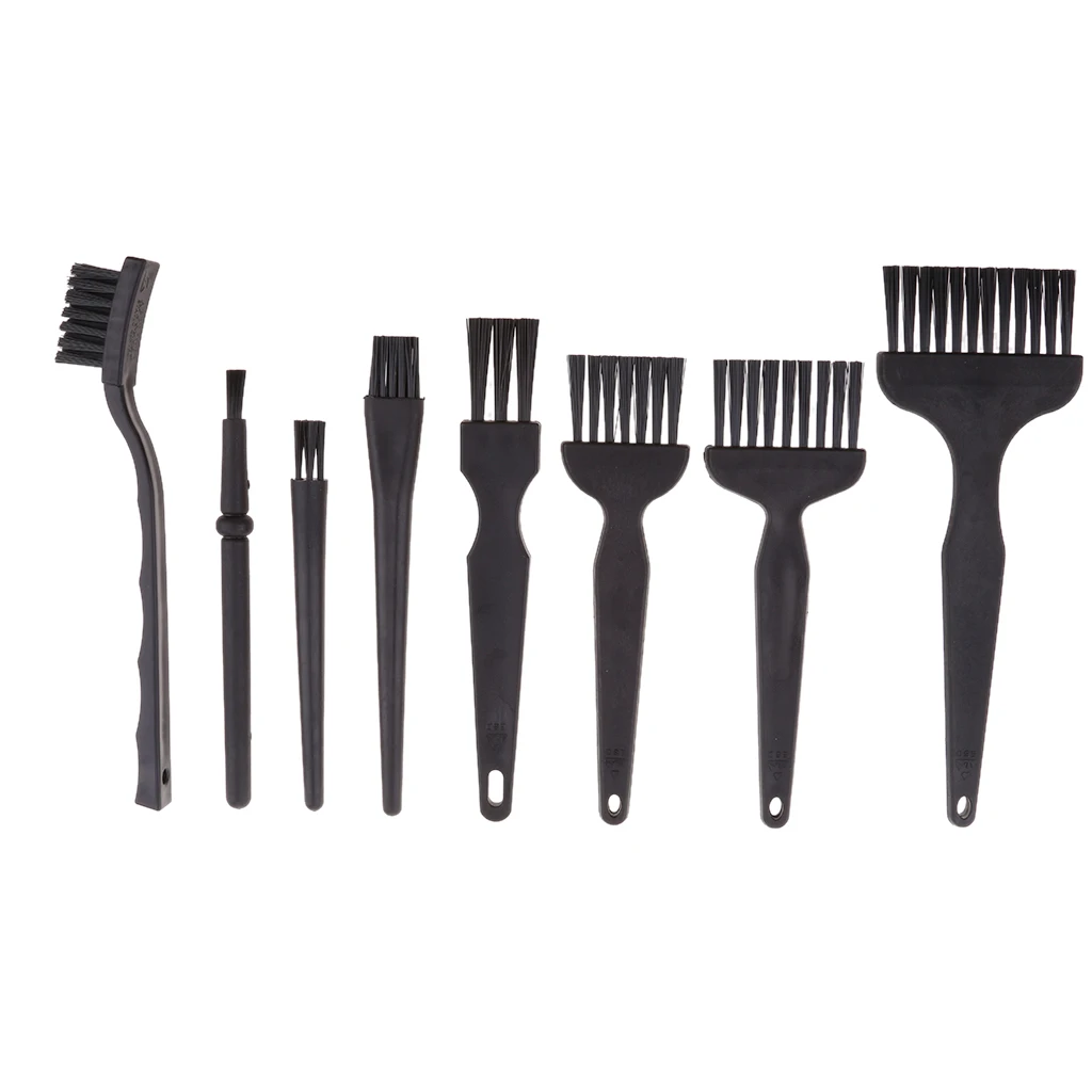 Plastic Handle Nylon Anti Static ESD Tool Set Cleaning Keyboard Brush Set