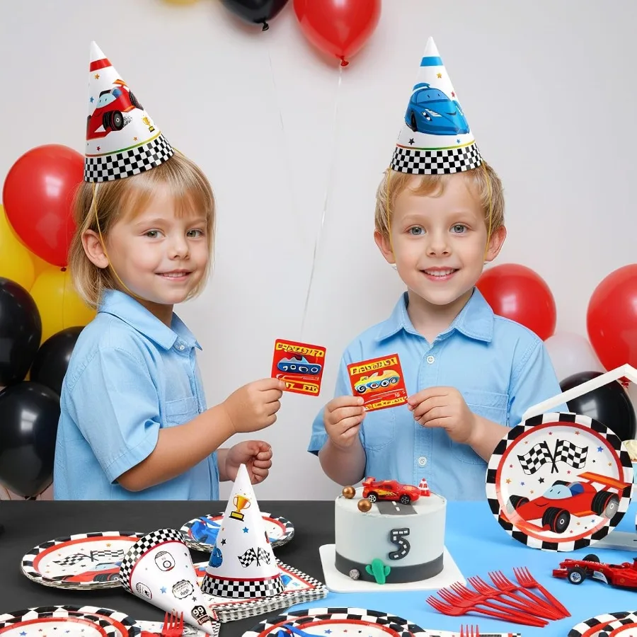 قبعات حفلات أعياد الميلاد - 12 قطعة من لوازم حفلات أعياد الميلاد، عصابات رأس مخروطية، قبعات حفلات ورقية ملونة