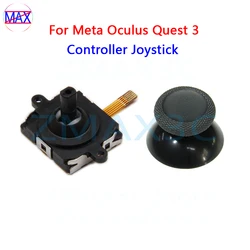 For Oculus Quest 3 VR Controller Joystick Replacement For Meta Quest 3 Handle 3D Analog Joysticks Thumb Stick Cap Repair Parts