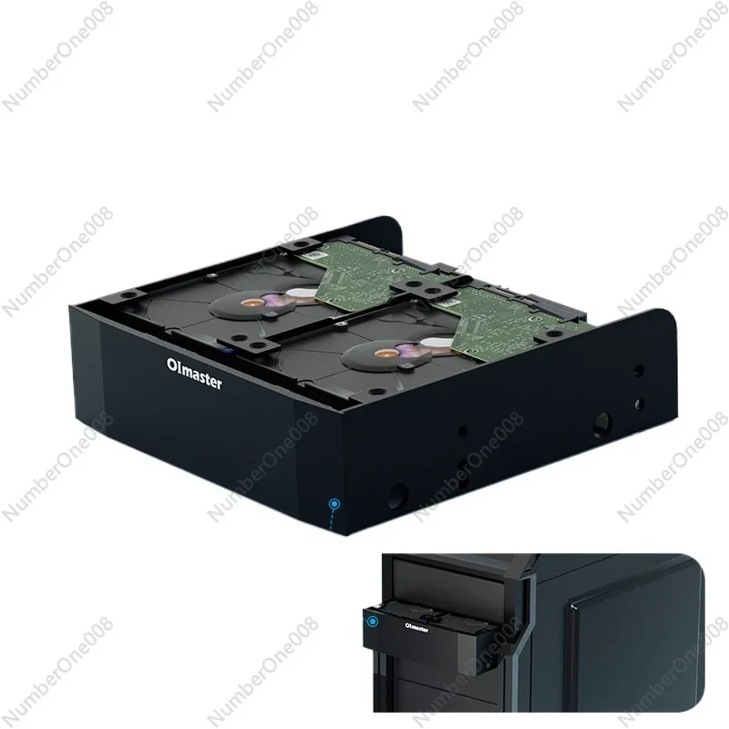 Hard Disk Conversion Rack Hard Disk Bracket Chassis Optical Drive Rack 5.25 inch to 3.5 inch bracket MR8802