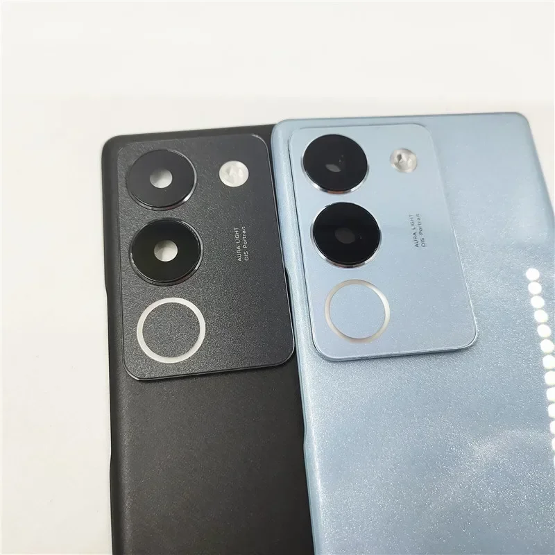 Battery Back Cover For vivo V29 V2251 V29Pro Rear Glass Housing With Camera Lens Frame Replacement Repair Parts V2250